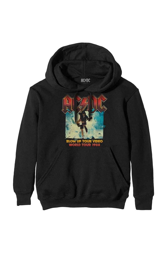 AC/DC Unisex Pullover Hoodie: Blow Up Your Video