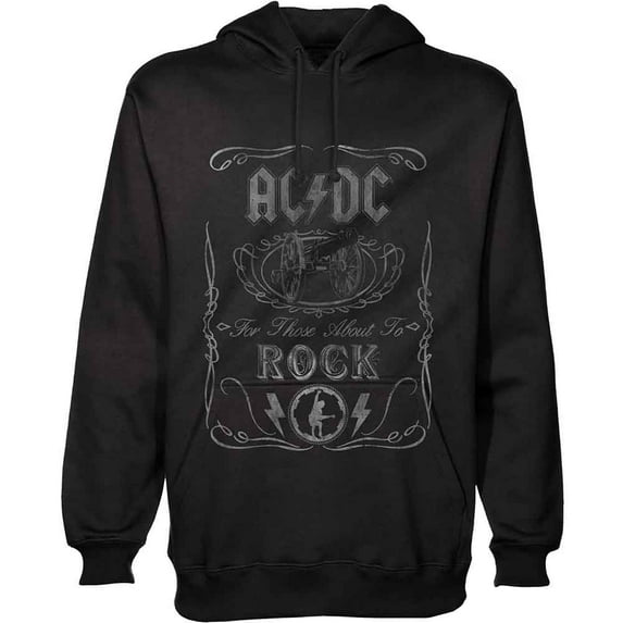 AC/DC Unisex Pullover Hoodie Sweatshirt Cannon Swig (XX-Large)