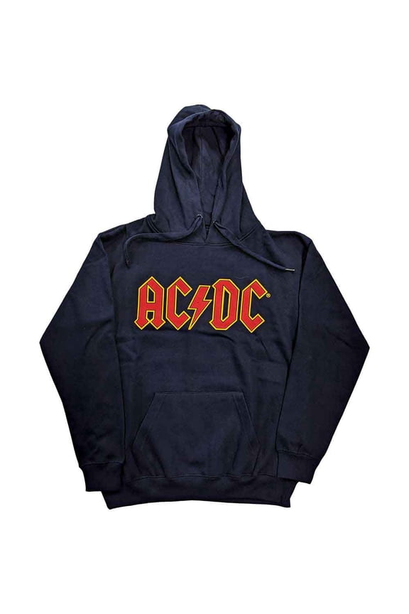 AC/DC Unisex Pullover Hoodie Sweatshirt Logo (Small)