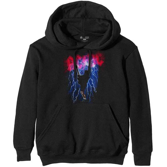 AC/DC Unisex Pullover Hoodie Sweatshirt Thunderstruck (Large)
