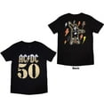 thumbnail image 1 of AC/DC Unisex T-Shirt: Bolt Array (Back Print), 1 of 4