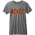 thumbnail image 1 of AC/DC Unisex T-Shirt: Classic Logo (Burnout) (Medium), 1 of 3
