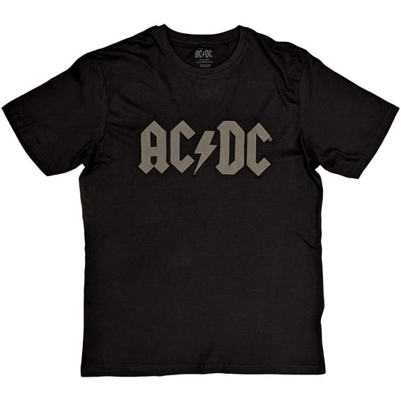 AC/DC Unisex T-Shirt Logo (Hi-Build) (Large)