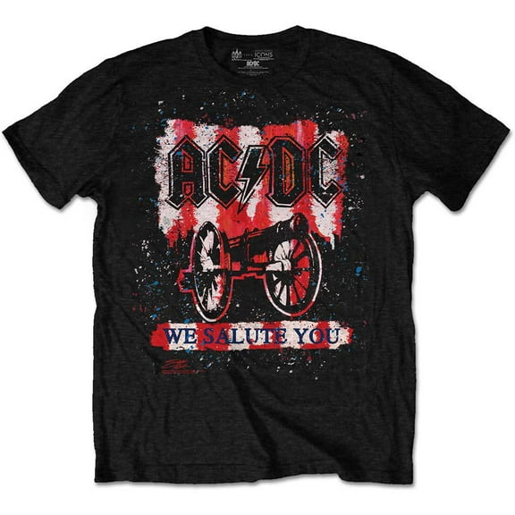 AC/DC Unisex T-Shirt We Salute You Bold (X-Large)
