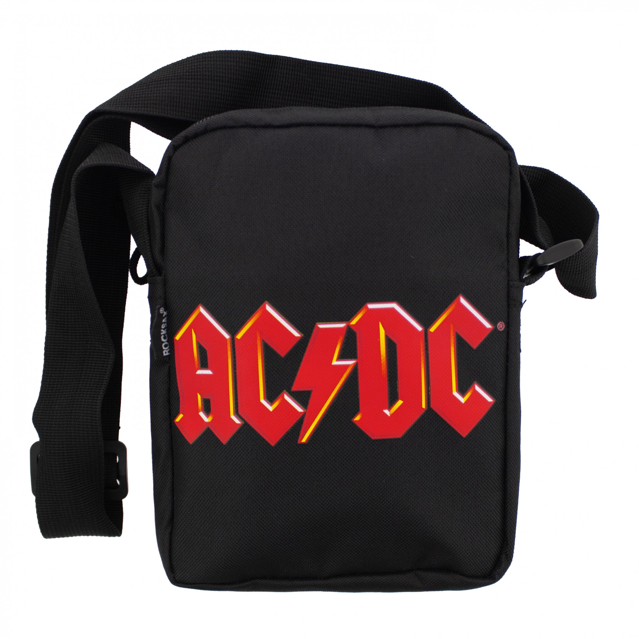 AC/DC Red Logo ROCKSAX Crossbody Bag - Walmart.com