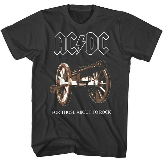 AC/DC Wesaluteyou Black Adult T-Shirt 4Xlt