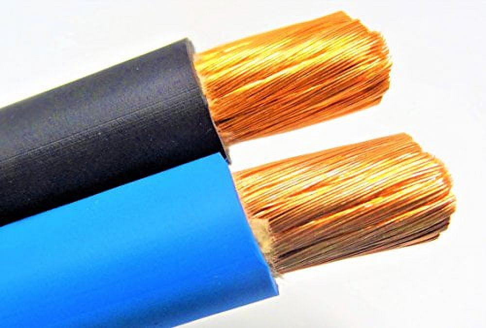AC/DC Wire 2/0 AWG HEAVY DUTY Extra Flexible Welding Lead Car Audio ...
