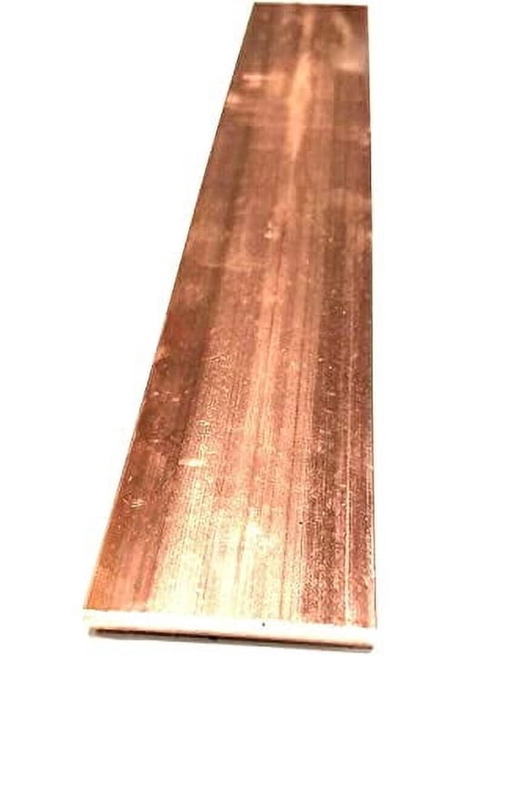 And Supply Copper 110 Flat Bar 1/4" x 1 1/2" x 6"-Long ->.25" x 1 1/2" Copper Bus Bar - Hobby Craft Art Industrial