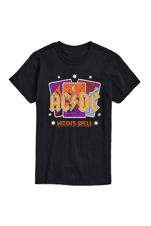 AC/DC - Witchs Spell - Men's Short Sleeve Graphic T-Shirt