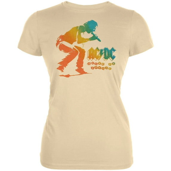 AC/DC Women's Juniors Alive In Irvine Short Sleeve T Shirt