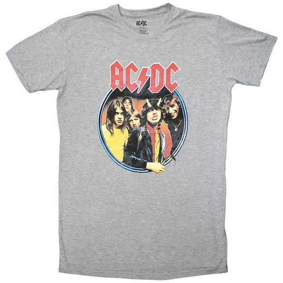 AC/DC Women's T-Shirt Dress: Highway To Hell Circle (XX-Small)