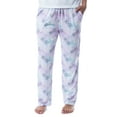 thumbnail image 1 of AC/DC Womens' All Over Logo Pastel Tie Dye Pajama Pants Loungewear Sleep, 1 of 6
