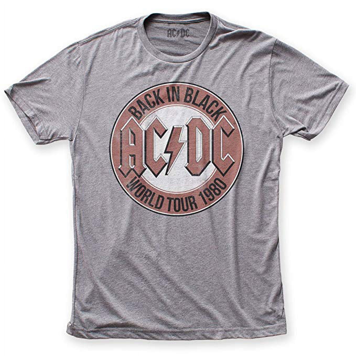 AC/DC World Tour 1980 Tri-Blend T-Shirt - Walmart.com