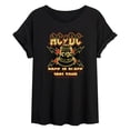 AC/DC - World Tour 1981 - Juniors Oversized Graphic T-Shirt - Walmart.com