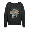 thumbnail image 1 of AC/DC - World Tour - Women's French Terry Long Sleeve Pullover, 1 of 4