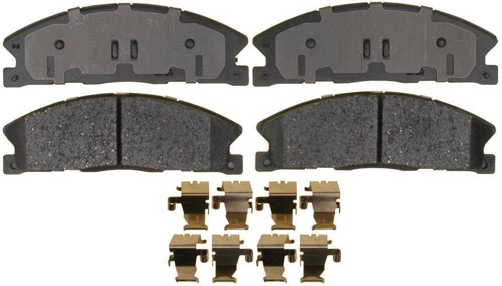 AC Delco 14D1611CH Brake Pad Set, Ceramic OE Replacement Fits select: 2014 FORD FLEX, 2012-2014 LINCOLN MKS