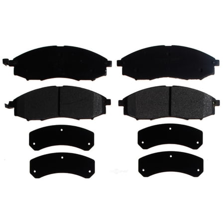 AC Delco 14D830M Semi Metallic Disc Brake Pad Set Fits select: 2000-2004 NISSAN XTERRA, 2003-2004 NISSAN FRONTIER