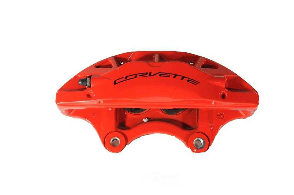 AC Delco 172-2621 Brake Caliper For Chevrolet Corvette, Red, Front, Driver Side Fits select: 2014 CHEVROLET CORVETTE STINGRAY Z51 3LT, 2015-2016 CHEVROLET CORVETTE STINGRAY 2LT