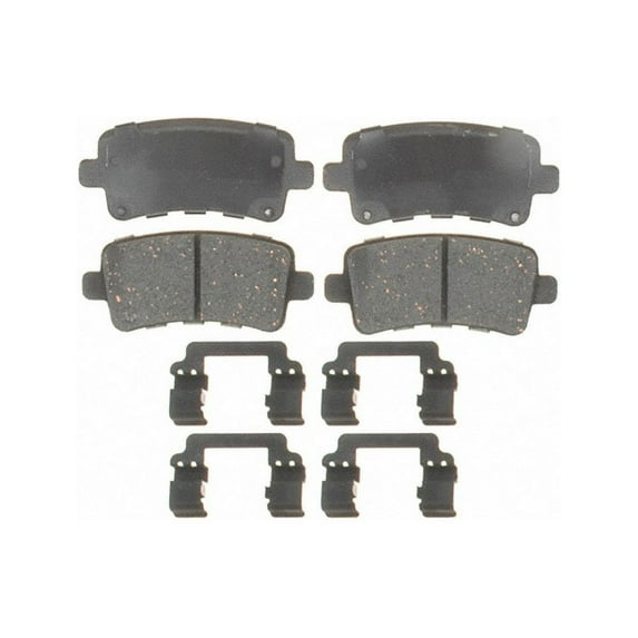 AC Delco 17D1430CH Brake Pad Set, Ceramic OE Replacement