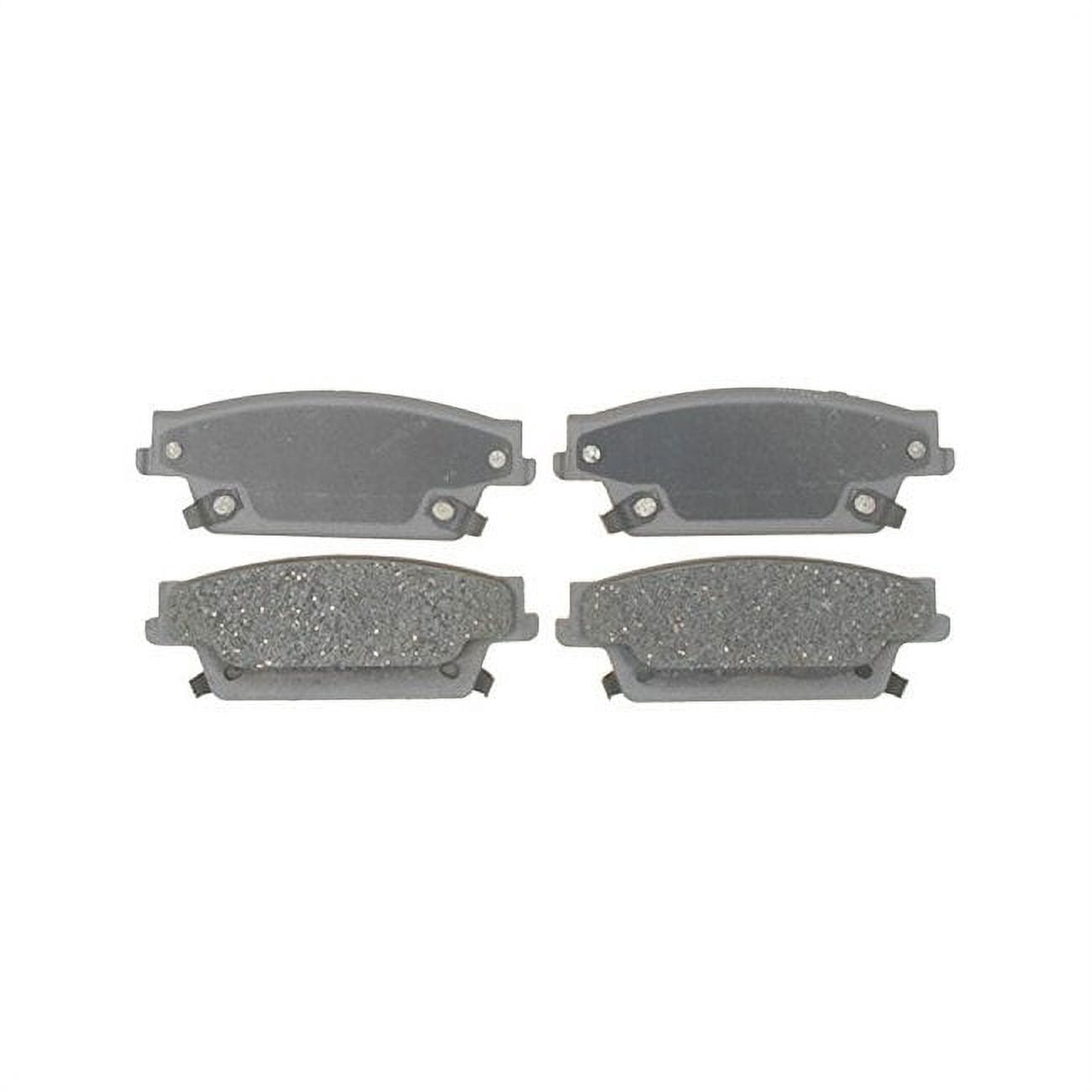 AC Delco ACDelco 14D1020C Advantage Ceramic Rear Disc Brake Pad Set with Wear Sensor