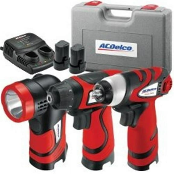 AC Delco Lithium-Ion 8V 3-In-1 Combo Kit