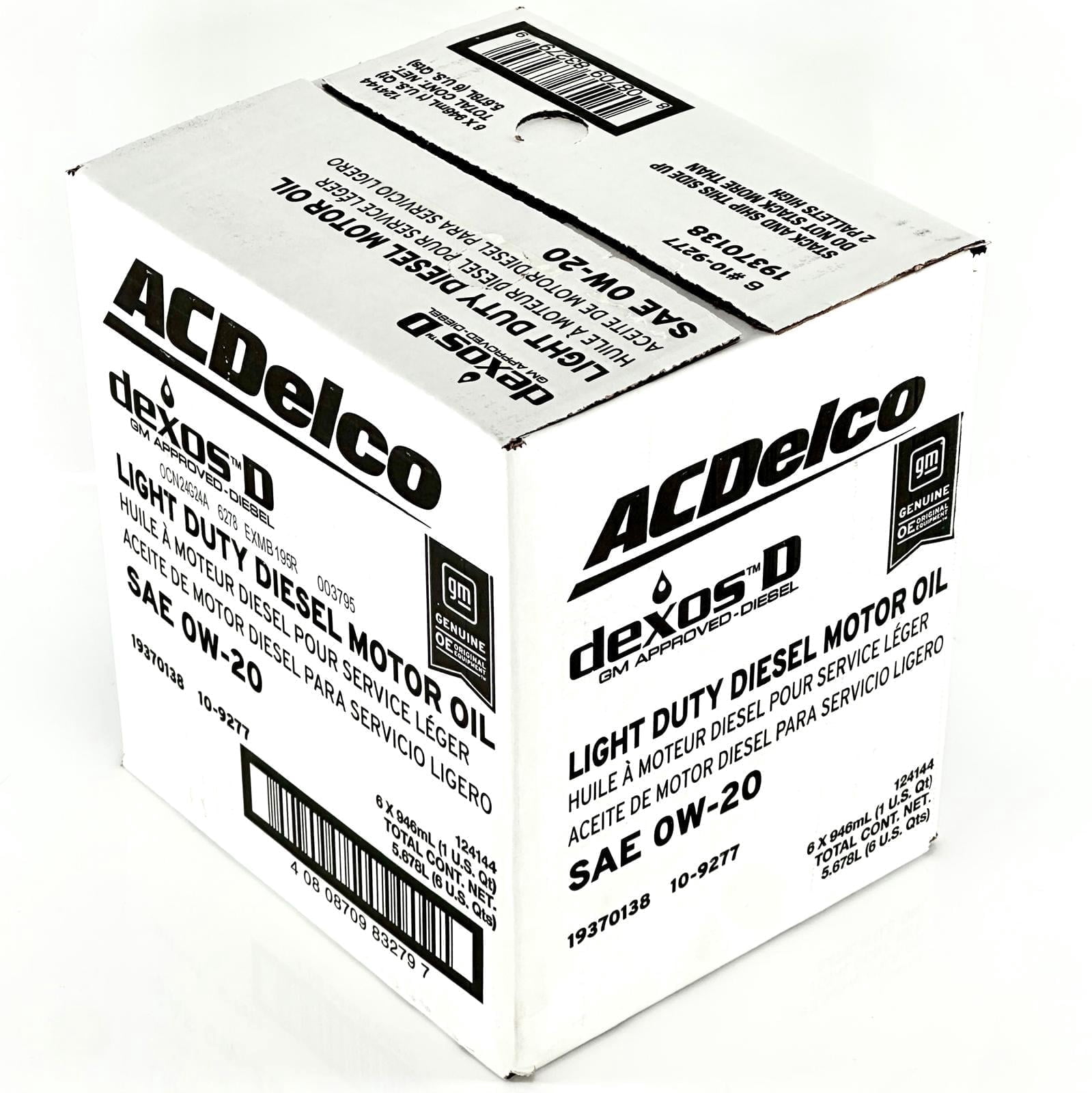 ACDelco 0W-20 Oil in Oil Viscosity - Walmart.com