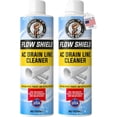 thumbnail image 1 of AC Drain Line Cleaner 2 Pack | Prevent Buildup and Overflow | 8oz - Up to 3 Months of Protection | Fast Acting & Long Lasting Bio-Enzymatic Formula, 1 of 11