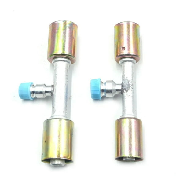 AC Fitting Set #8 / #10 Female Oring Beadlock Straight R134a Valve