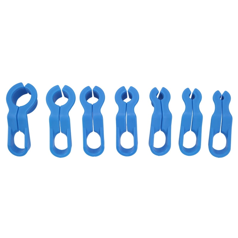 AC Fuel Line Disconnect Tool 7Pcs Universal Fuel Line Quick Disconnect Fitting Hose Kits Tube