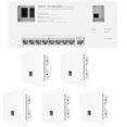 thumbnail image 1 of AC Gateway 9-port Gigabit PoE Integrated Router 90W and 5 3000M WiFi 6 Access Points, 1 of 16