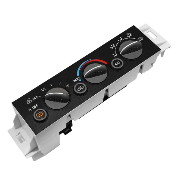 AC Heater Climate Control Module with Manual A/C Controls and Rear Window Defogger