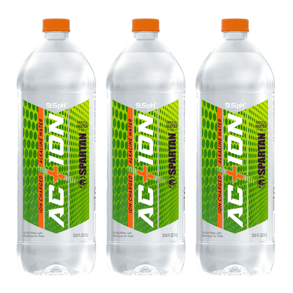 AC+ION Alkaline Water Ion Charged 9.5 pH 1 Liter