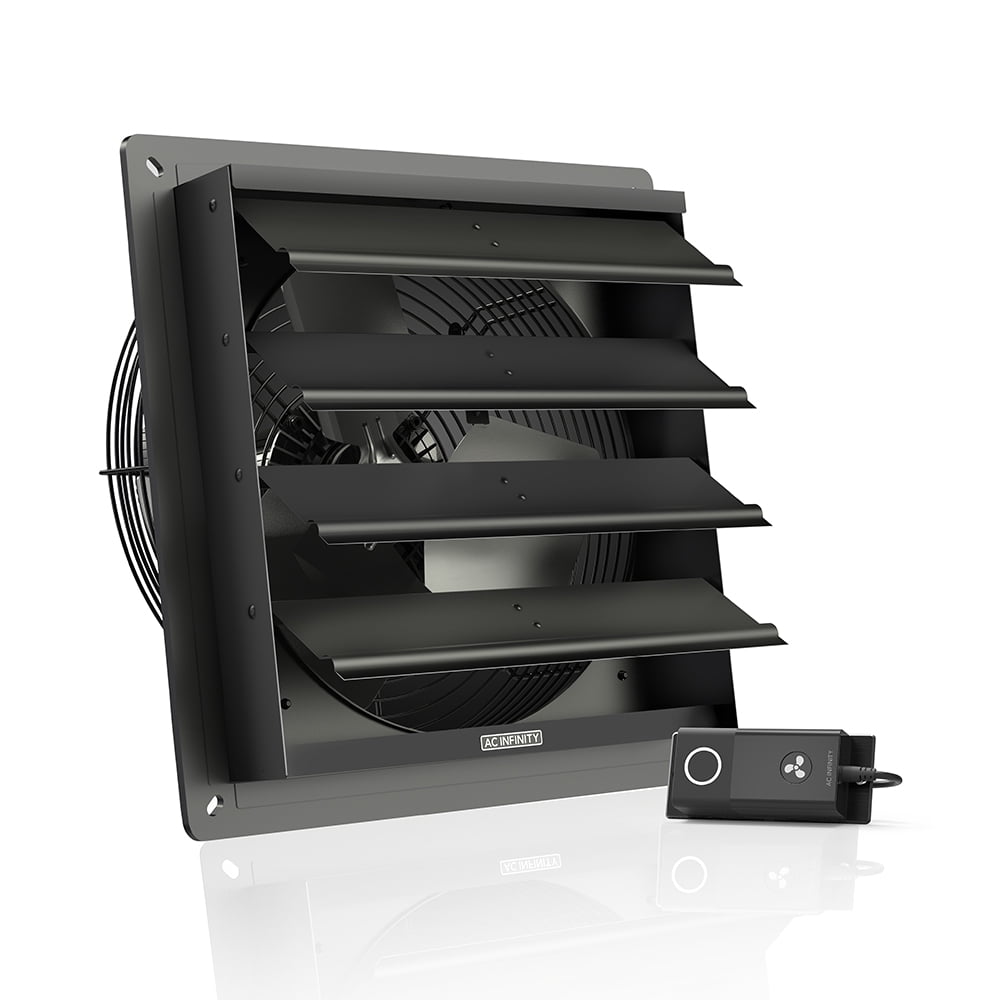 AC Infinity AIRLIFT S12, Shutter Exhaust Fan 12” with 10Speed