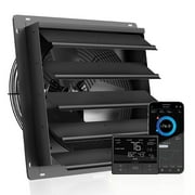 AC Infinity AIRLIFT T20, Shutter Exhaust Fan 20 with WiFi App-Compatible Temperature Humidity Controller – Wall Mount Ventilation and Cooling for Sheds, Attics, Workshops