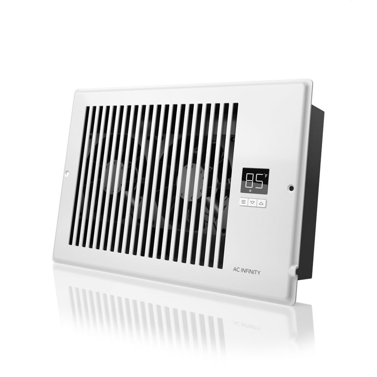 AyA Gear Register Booster Fan, Quiet AC Vent Fan with Thermostat