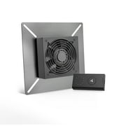 AC Infinity AIRTITAN S3, Ventilation Fan 6" with 10-Speed Controller, EC Motor, IP-55 Rated for Crawl Space, Basement, Garage, Attic, Shed, Hydroponics, and Grow Tents