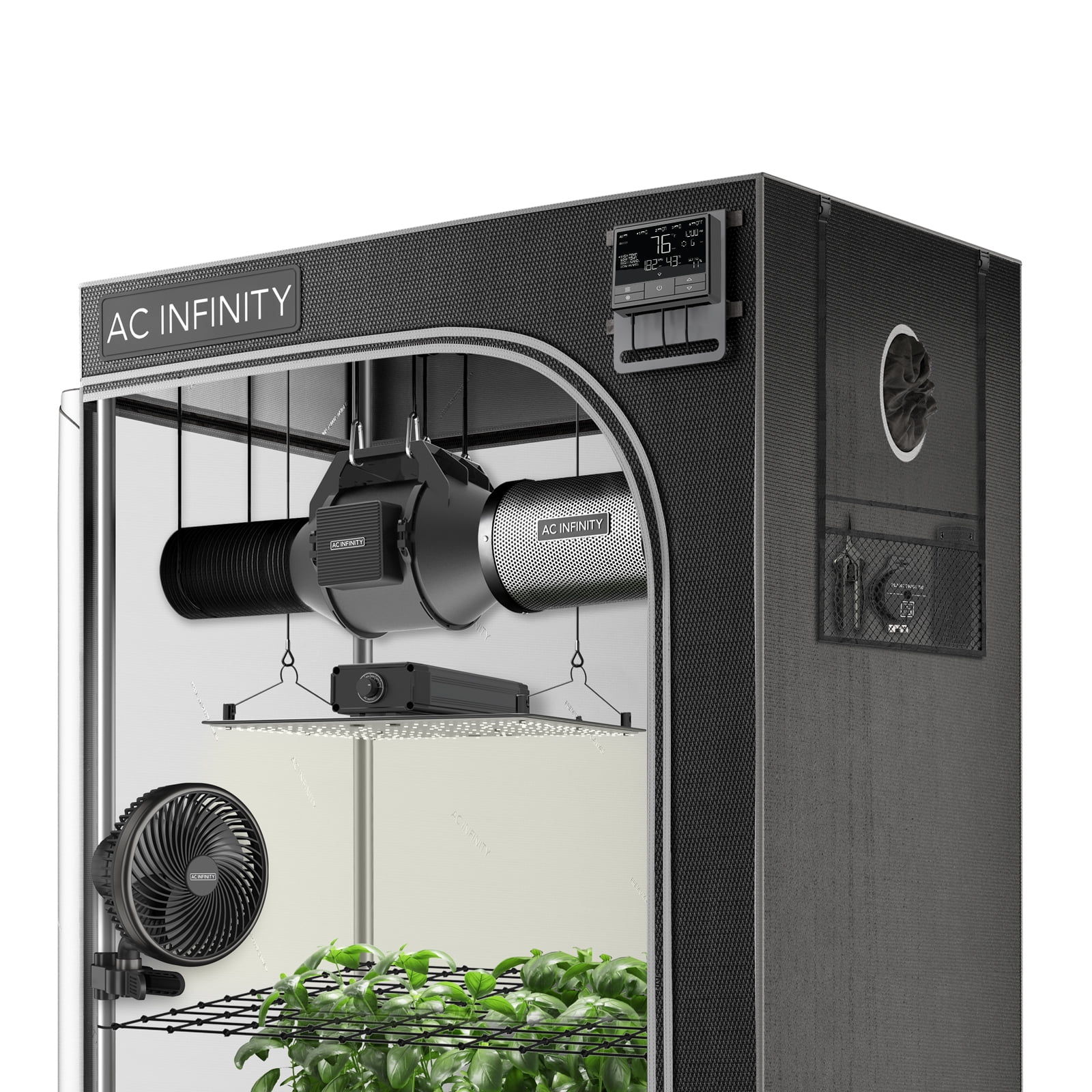 AC Infinity Advance Grow System Compact 2x2, 1Plant Kit, WiFi