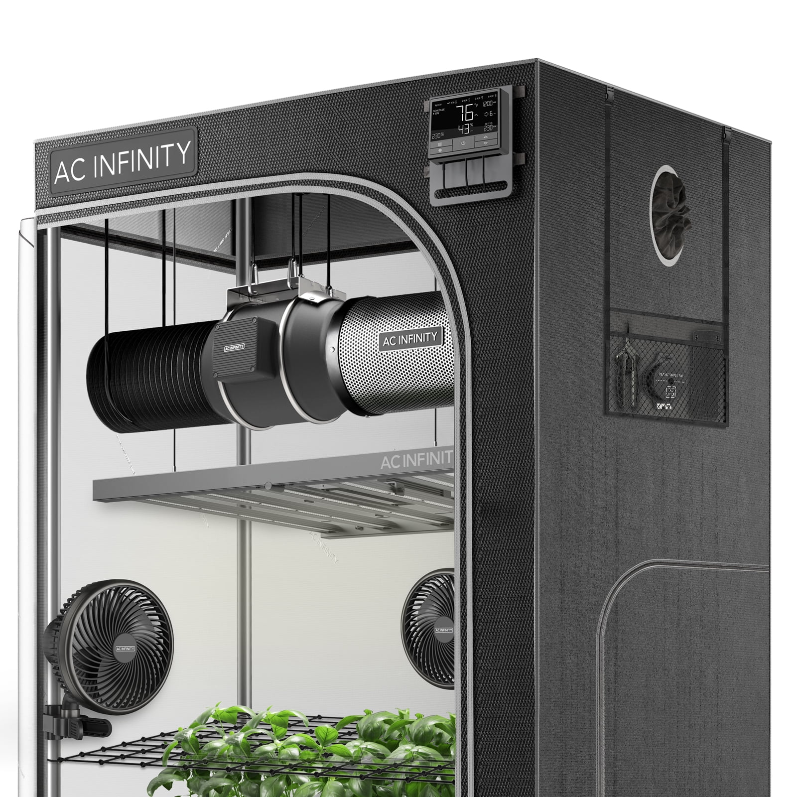 AC Infinity Advance Grow System PRO 5x5, 6Plant Kit, WiFiIntegrated
