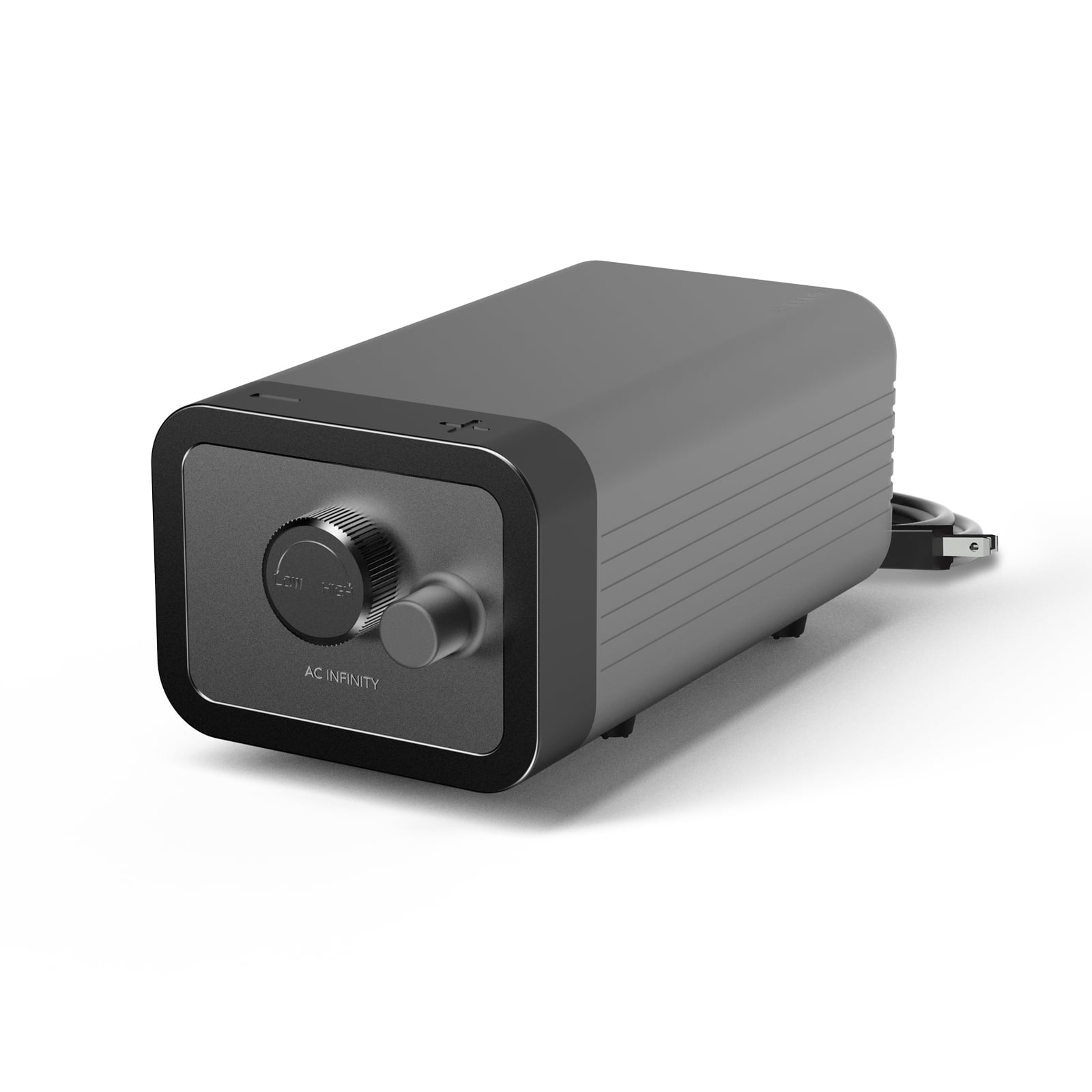 Dual-Outlet Black Adjustable Oxygen Pump Kit for Hydroponics