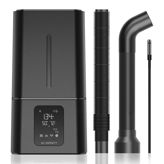 AC Infinity CLOUDFORGE T7, Plant Humidifier 15L with VPD and Humidity Controller, Detachable Piping, Indoor Room Humidifier with Redesigned No-Leak Seal for Grow Tents, Grow Rooms & Greenhouses