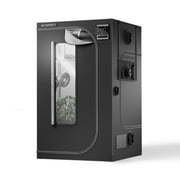 AC Infinity CLOUDLAB 844, Advance Grow Tent 4x4, Thickest 1 Poles, 2000D Mylar Canvas, Lab-Tested Highest Reflectivity, Largest Zipper Window, Controller Mount Plate, 48 x 48 x 80 Indoor Growing