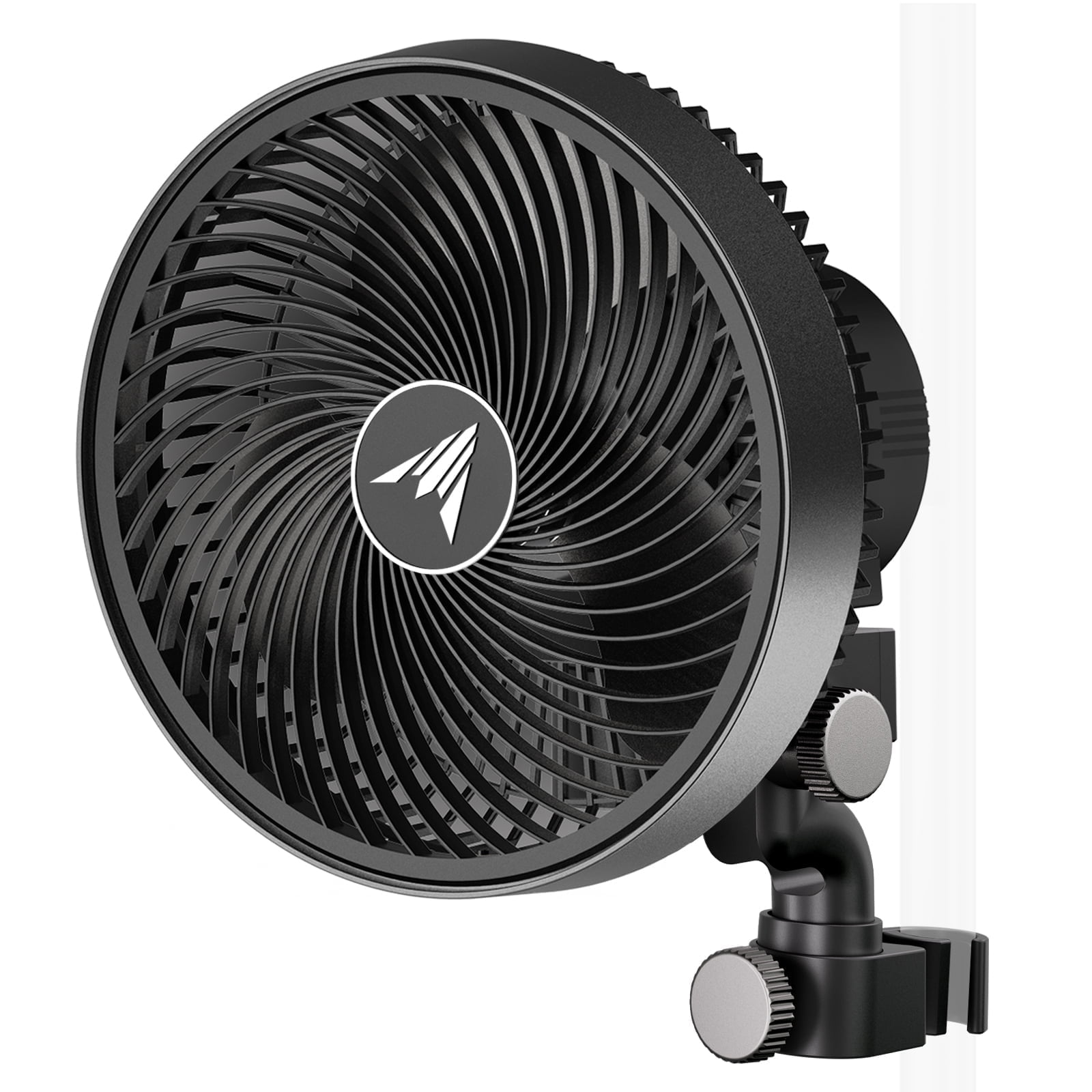 AC Infinity CLOUDRAY S9, Grow Tent Clip Fan 9” with Redesigned Long-Life EC Motor, 10 Dynamic Wind Speeds and 10-Level Oscillation, Weatherproof IP-54, for Hydroponics Circulation Cooling.