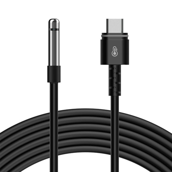 AC Infinity Controller Sensor Probe for Controller AI+, Stainless Steel 20 Temperature Humidity Climate Detector, with Water-Resistant Gasket, for CLOUDLINE AIRLIFT AIRTITAN AIRBLAZE CLOUDWAY