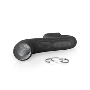 AC Infinity Flexible 4-Inch Aluminum Ducting, Heavy-Duty Four-Layer Protection, 25-Feet Long for Heating Cooling Ventilation and Exhaust