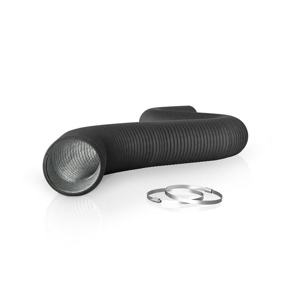 AC Infinity Flexible 4-Inch Aluminum Ducting, Heavy-Duty Four-Layer Protection, 25-Feet Long for Heating Cooling Ventilation and Exhaust