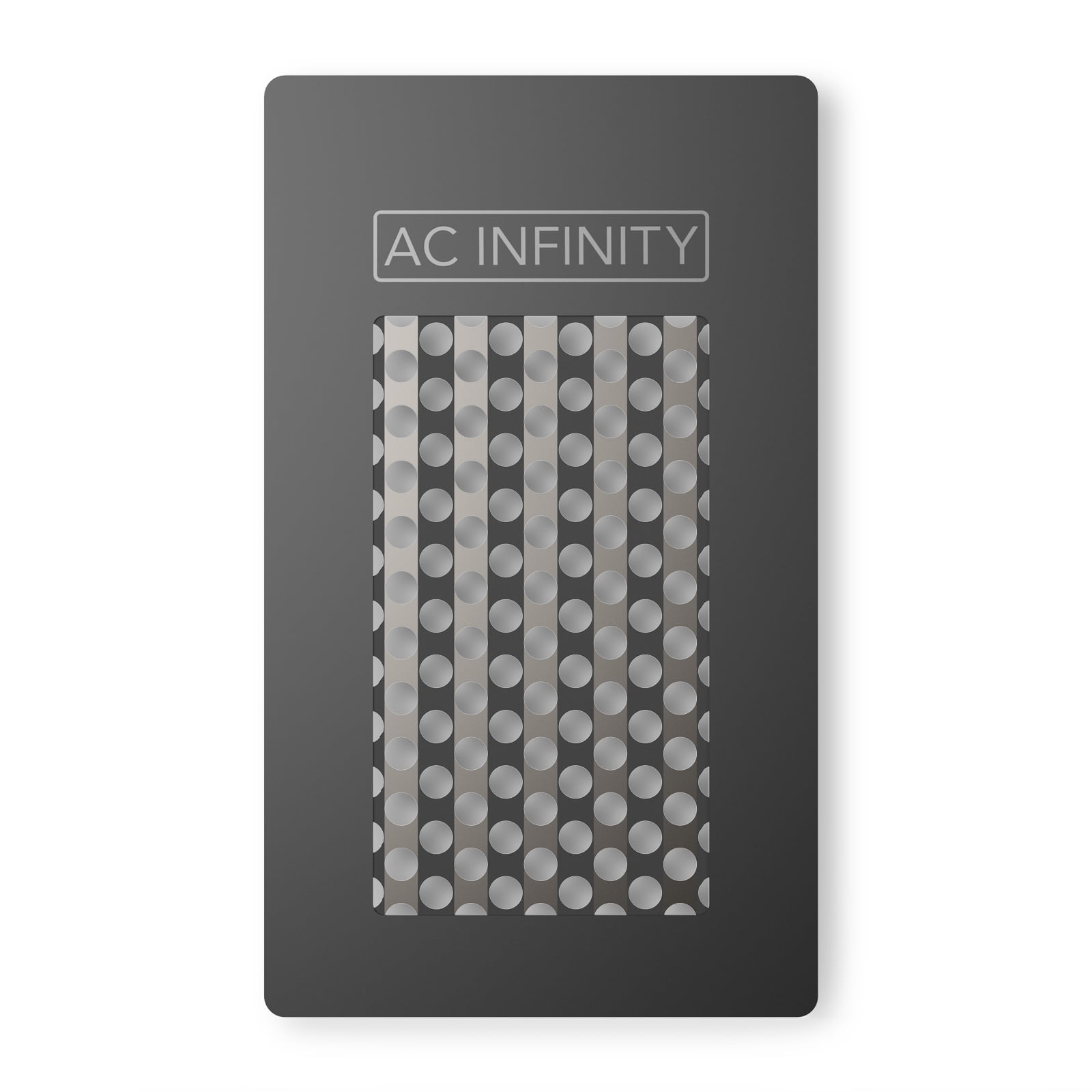 Black Aluminum Manual Grater Card with Protective Sleeve