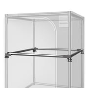 AC Infinity Universal Grow Tent Mounting Bars 5x5, High Airflow CFM Kit, Heavy-Duty Steel 1" Poles, Prevents Walls from Sucking in, Trellis and Supplemental Lights Mounting for All 5x5 Grow Tents