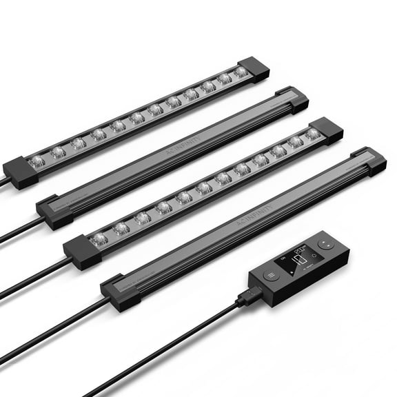 AC Infinity IONBEAM S11, Full Spectrum LED Grow Light Bars 11, Deeper Penetration Samsung LM301H EVO Diodes and Digital Dimming Timer Controller, for Veg Bloom Indoor Plants, Grow Tents, Greenhouses