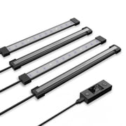 AC Infinity IONBEAM U4, Targeted Spectrum UV LED Grow Light Bars 11”, 4-Bar Lighting Kit with 365nm and 395nm Diodes, Digital Dimming Schedule Controller, for Indoor Plants, Grow Tents, Greenhouses