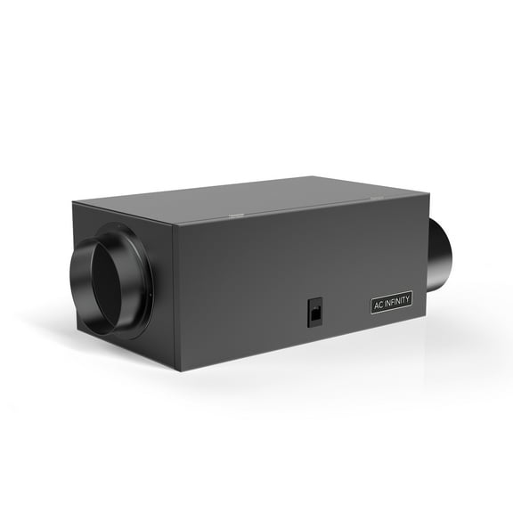 AC Infinity Inline Filter Box 6" with High Efficacy Filter, Whole House HVAC Filtration Kit, Fits 6" Inline Duct Fans, for Fresh Air Intake and Ventilation